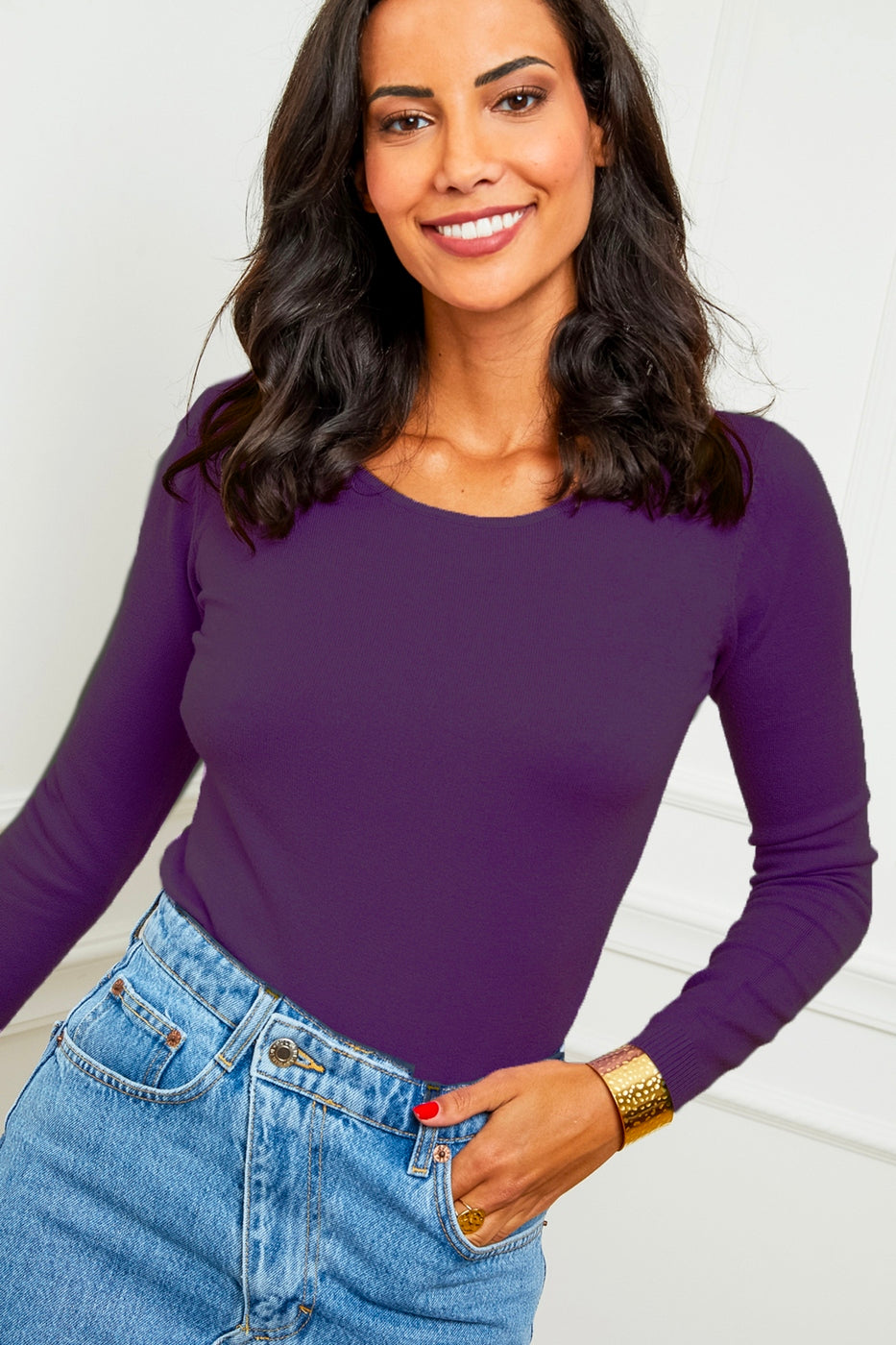 Sweater - Purple