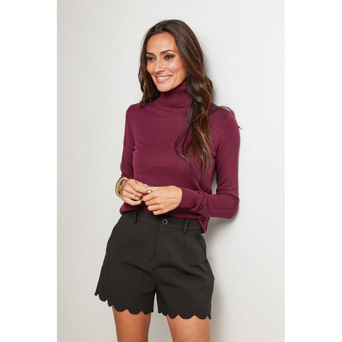 Sweter – Bordowy