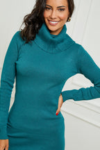 Vestido suéter - Azul pato