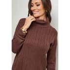 Sweter – kawowy