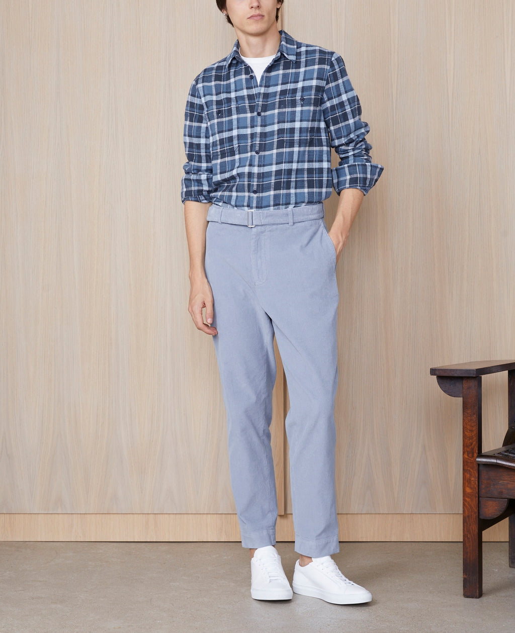 Pantalones Owen - Azul tormenta - Hombres
