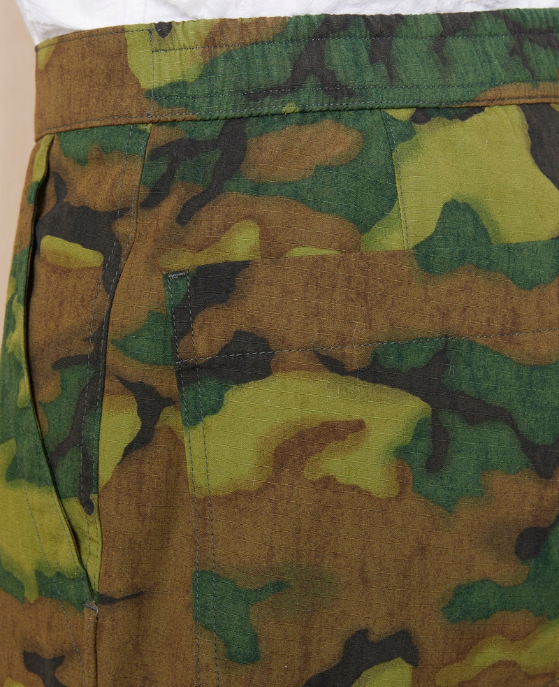 Short Pierce Sht Jap Co Camo Print - Olv/Grn/Brwn/Blck