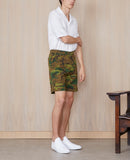 Short Pierce Sht Jap Co Camo Print - Olv/Grn/Brwn/Blck