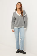 Jersey - Gris/Blanco