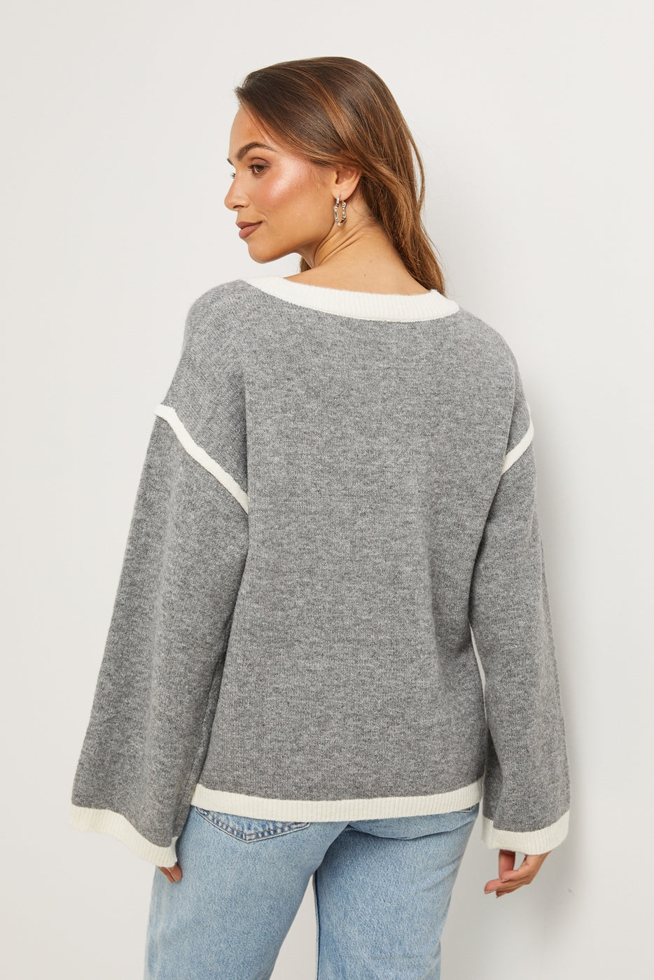 Jersey - Gris/Blanco