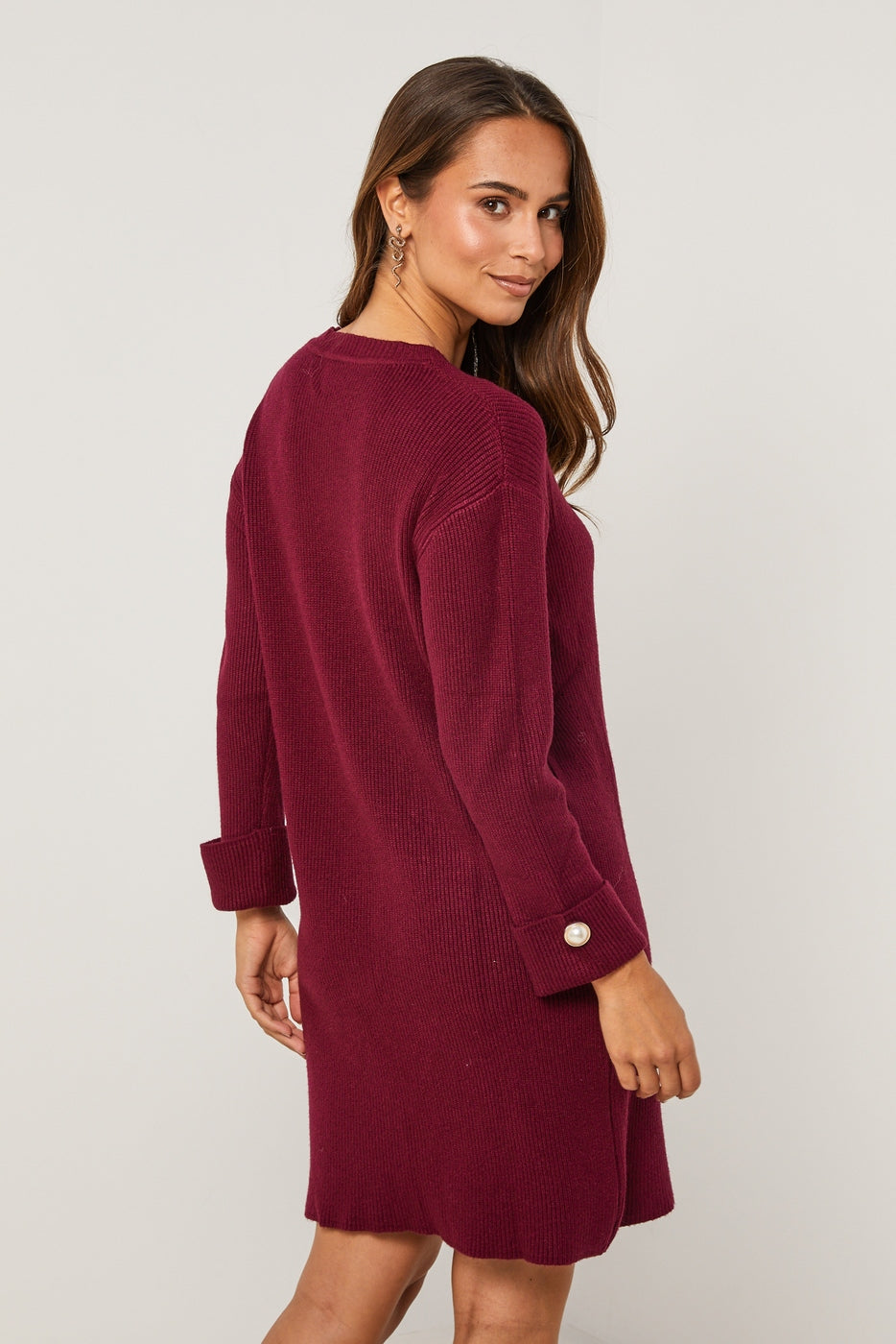 Robe Pull - Bordeaux