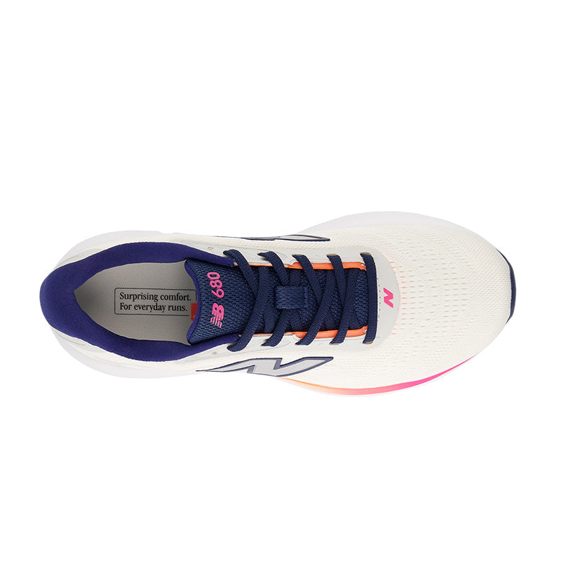 Baskets Femme New Balance Fresh Foam - Blanc, Noir, Jaune