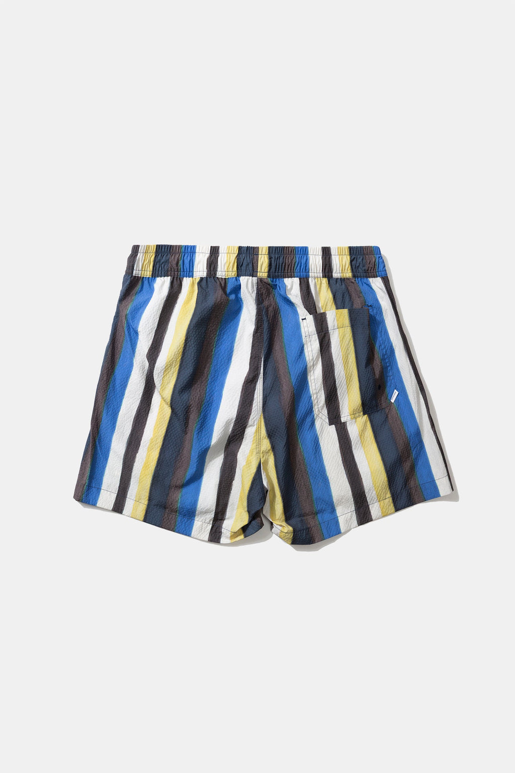Zwemshort Watercolour Stripes Mustard