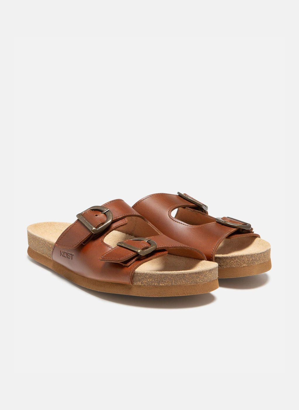 Klapki Mule Wave F Pl – Cognac