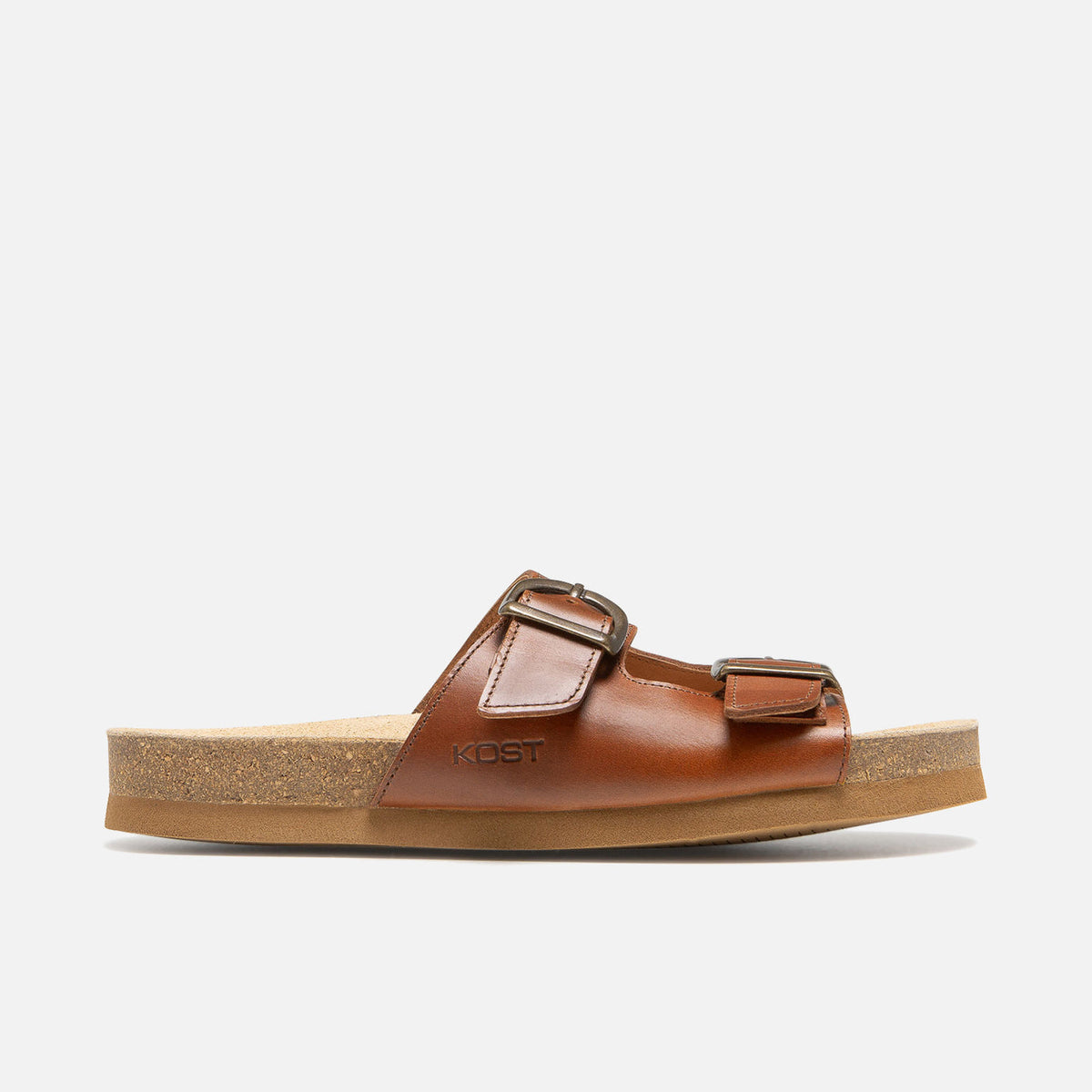 Klapki Mule Wave F Pl – Cognac
