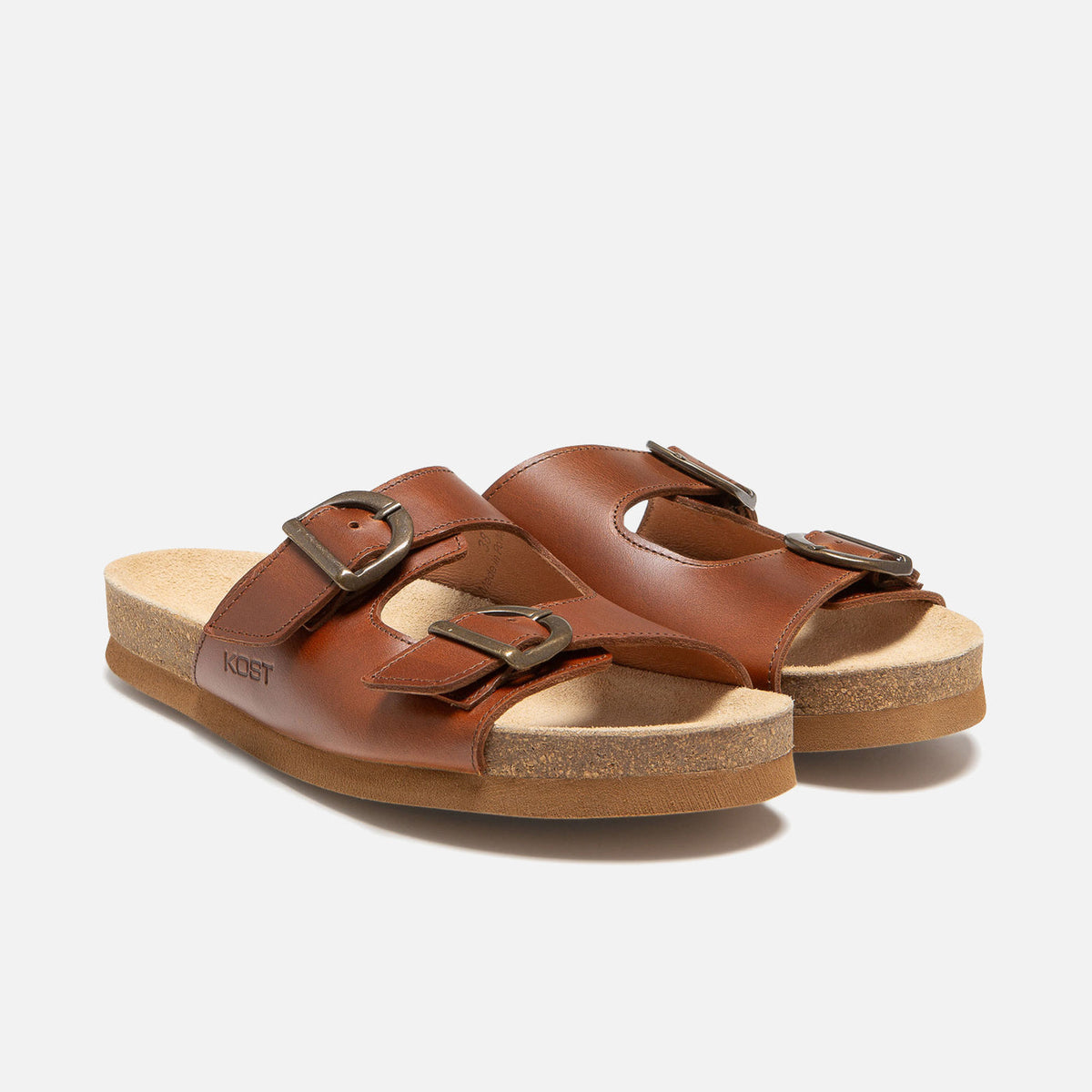 Klapki Mule Wave F Pl – Cognac