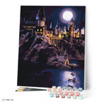 Paint By Numbers - Harry Potter - Hogwarts Castle At Night