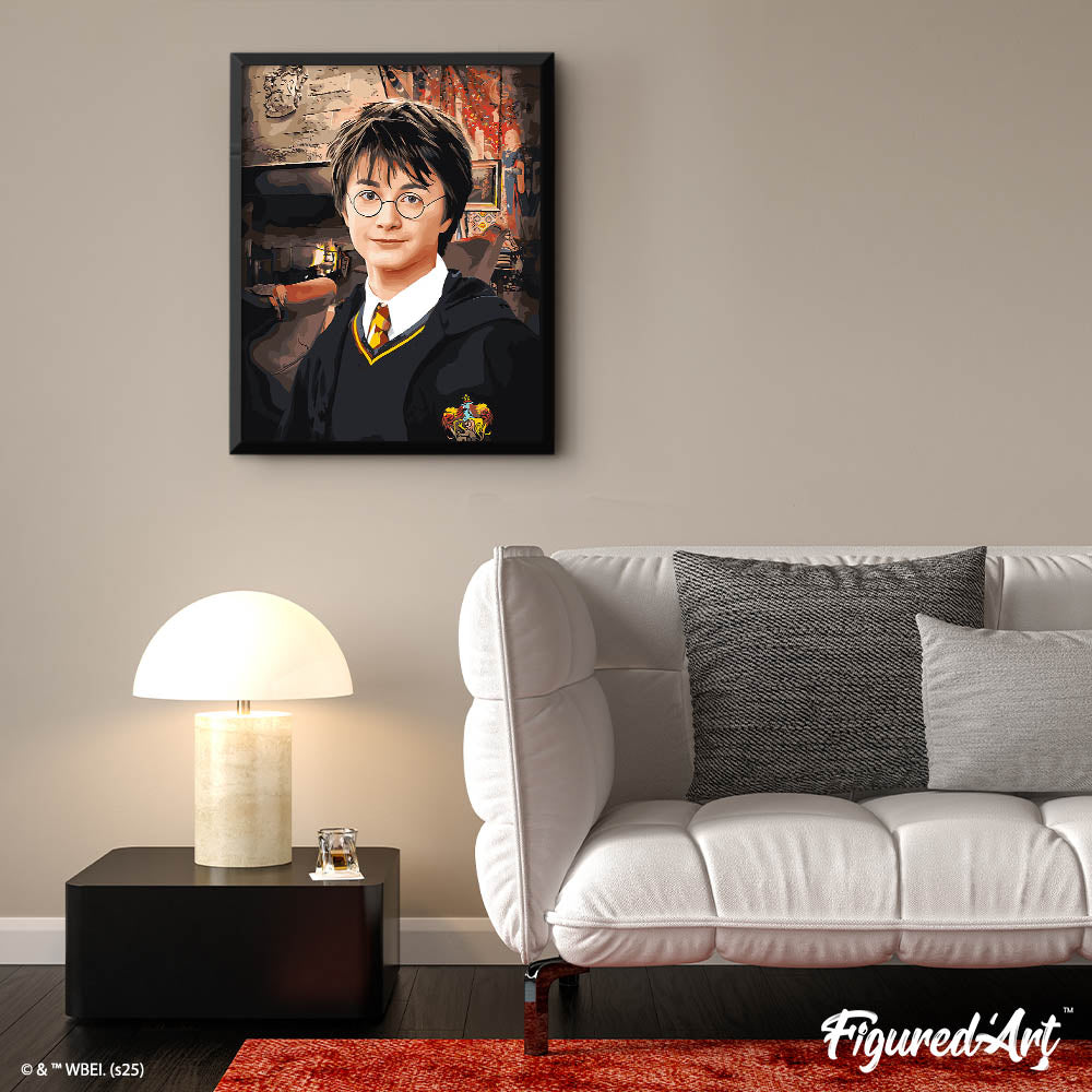 Pintura por números - Retrato de Harry Potter