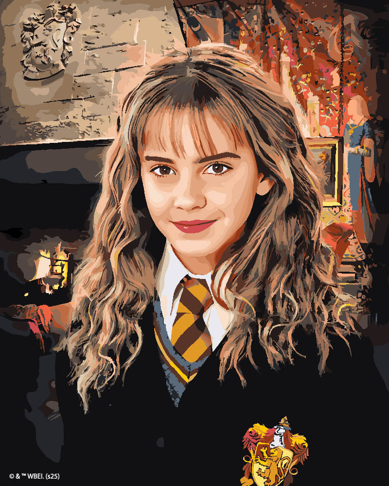 Peinture Par Numéros - Harry Potter - Portrait D'Hermione Granger