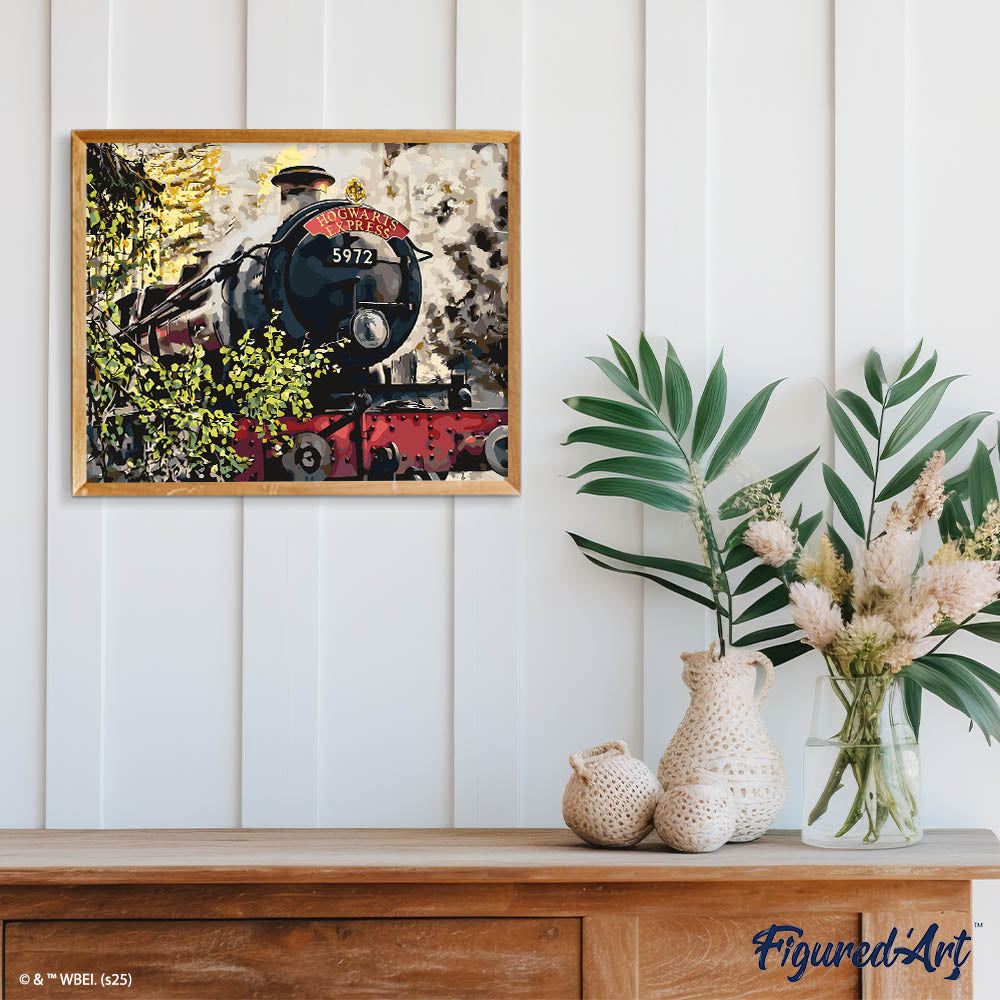 Paint By Numbers - Harry Potter - Hogwarts Express