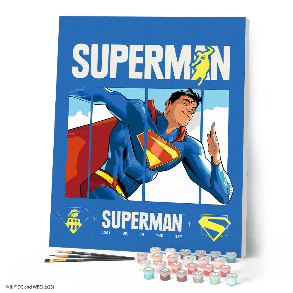 Peinture Par Numéros - Superman Courant