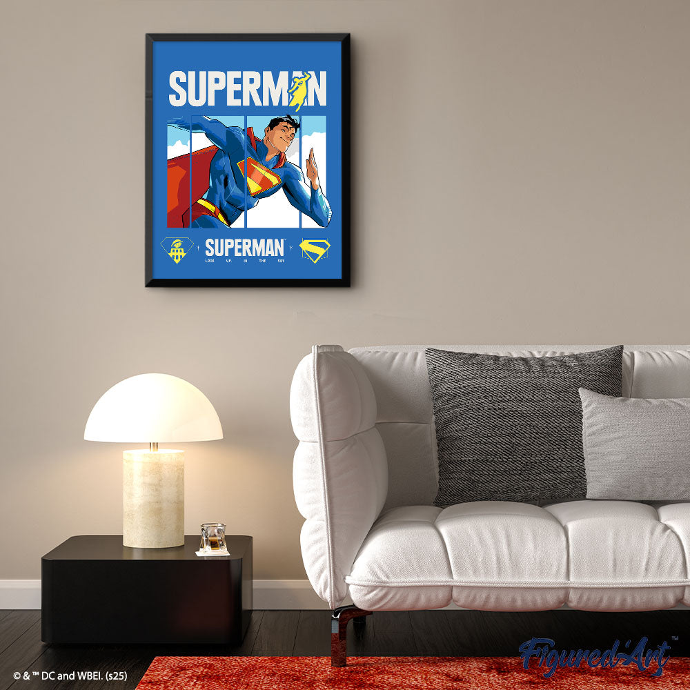 Peinture Par Numéros - Superman Courant