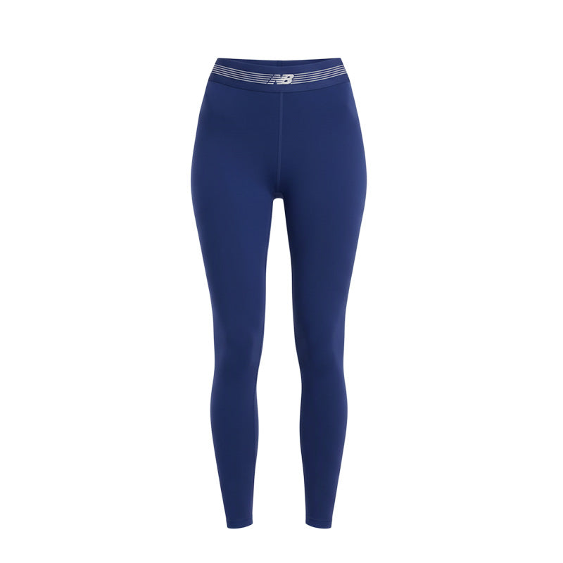 New Balance Ac 25 Po Women's Leggings - Navy Blue, White