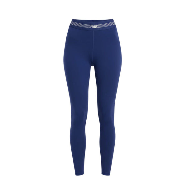 New Balance Ac 25 Po Women's Leggings - Navy Blue, White