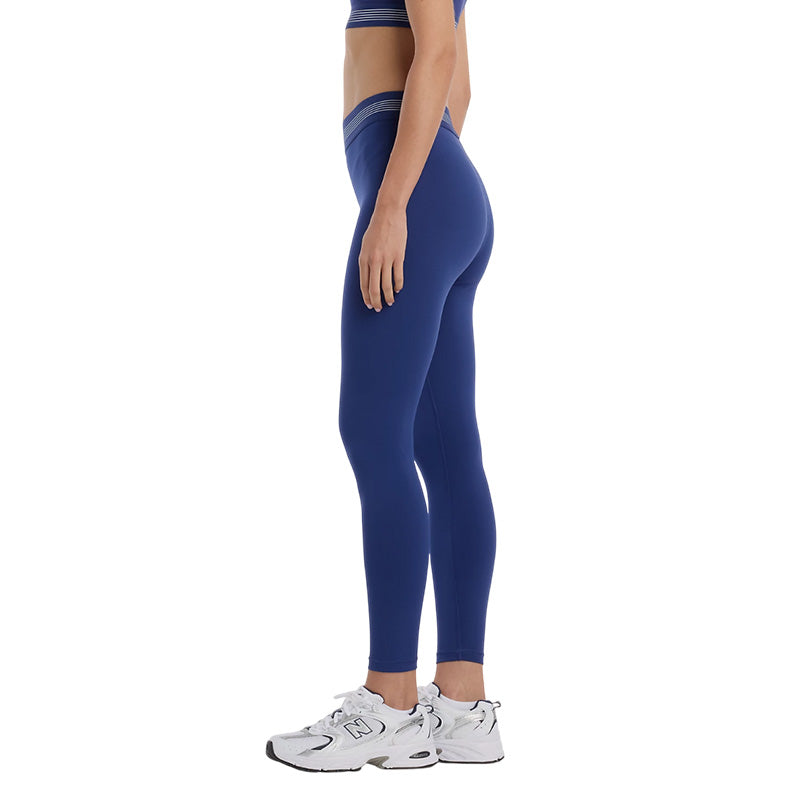 New Balance Ac 25 Po Women's Leggings - Navy Blue, White