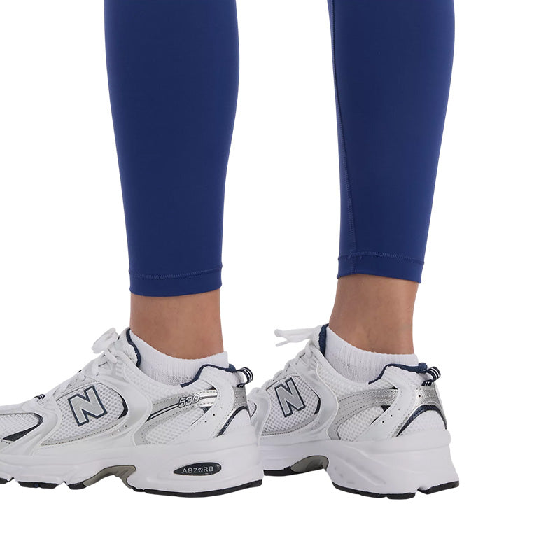 New Balance Ac 25 Po Women's Leggings - Navy Blue, White