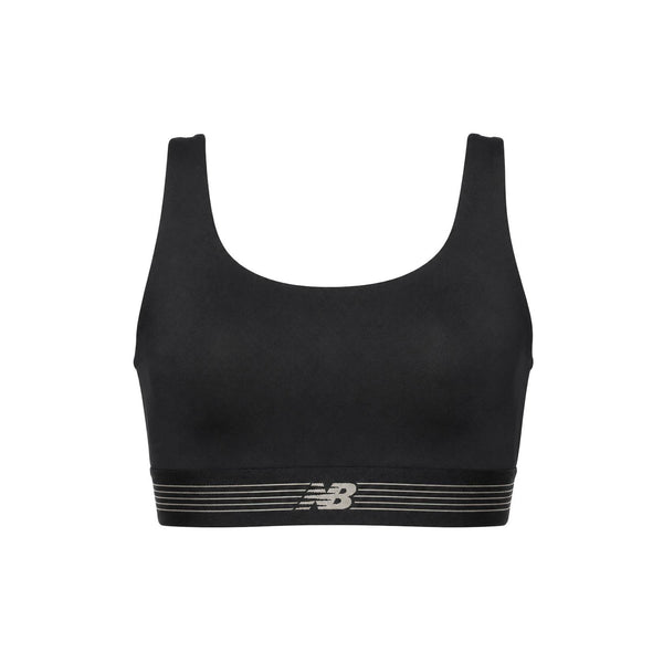 New Balance Women's Bra Wb61Q0Q - Black, White