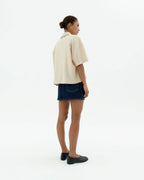 Blusa cruda marygold Anna sostenible-4