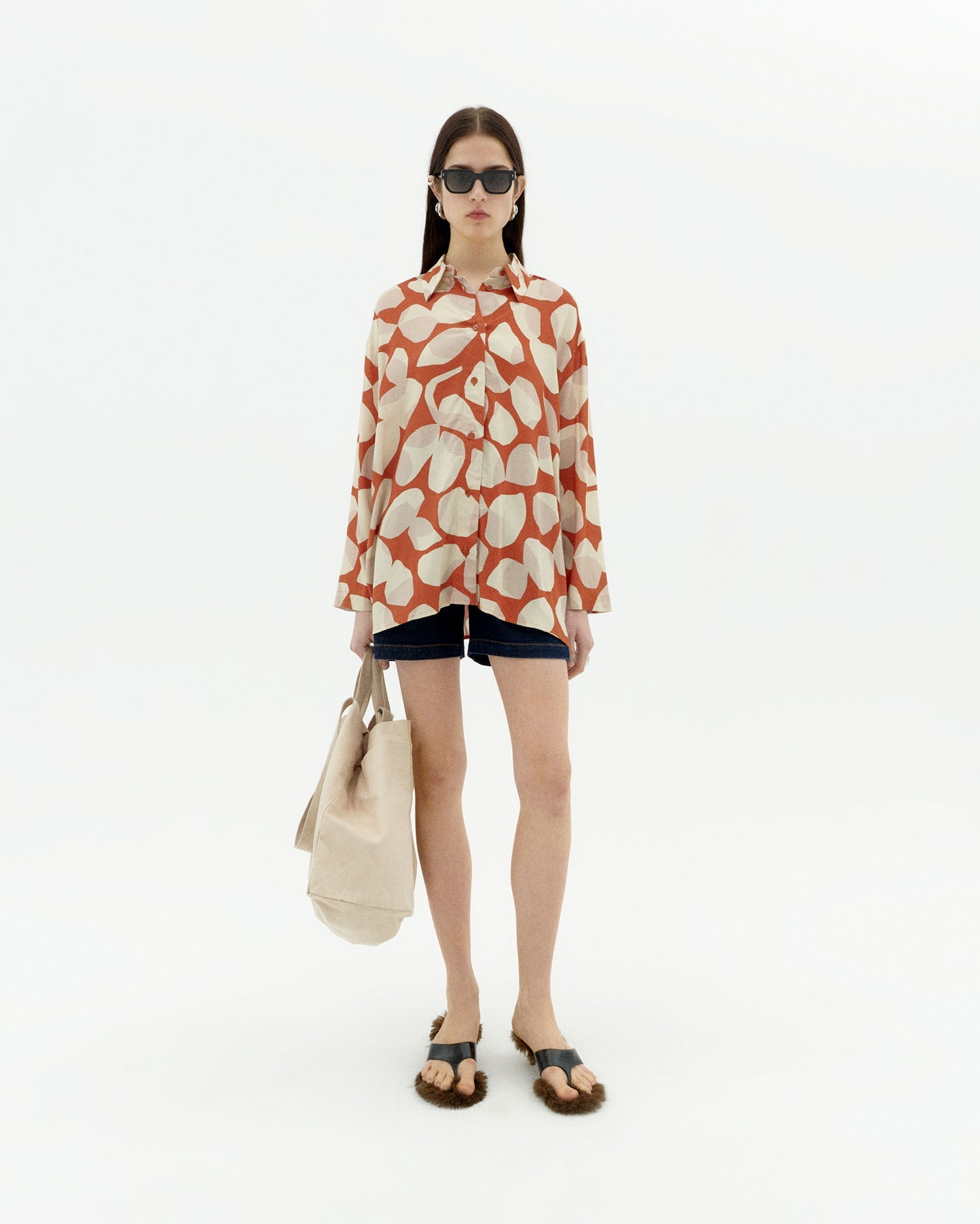Blusa multicolor leaf light Ava sostenible-2