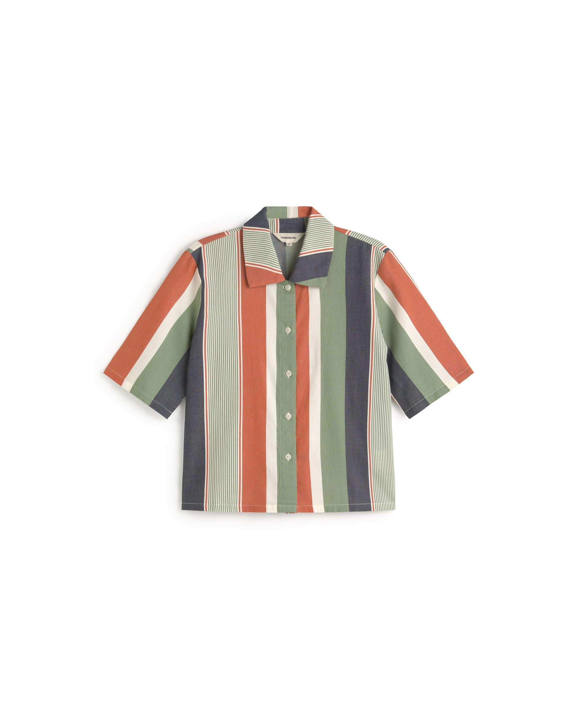 Blusa stamped multicolor stripes Ane sostenible silueta - 1