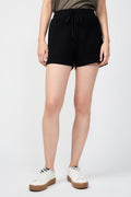 Thermal Lounge Shorts - Black - Women