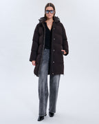 Ditsa chocolate down jacket_1
