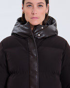 Ditsa chocolate down jacket_2