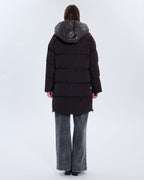 Ditsa chocolate down jacket_3