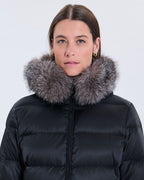 Dalyana black down jacket_2