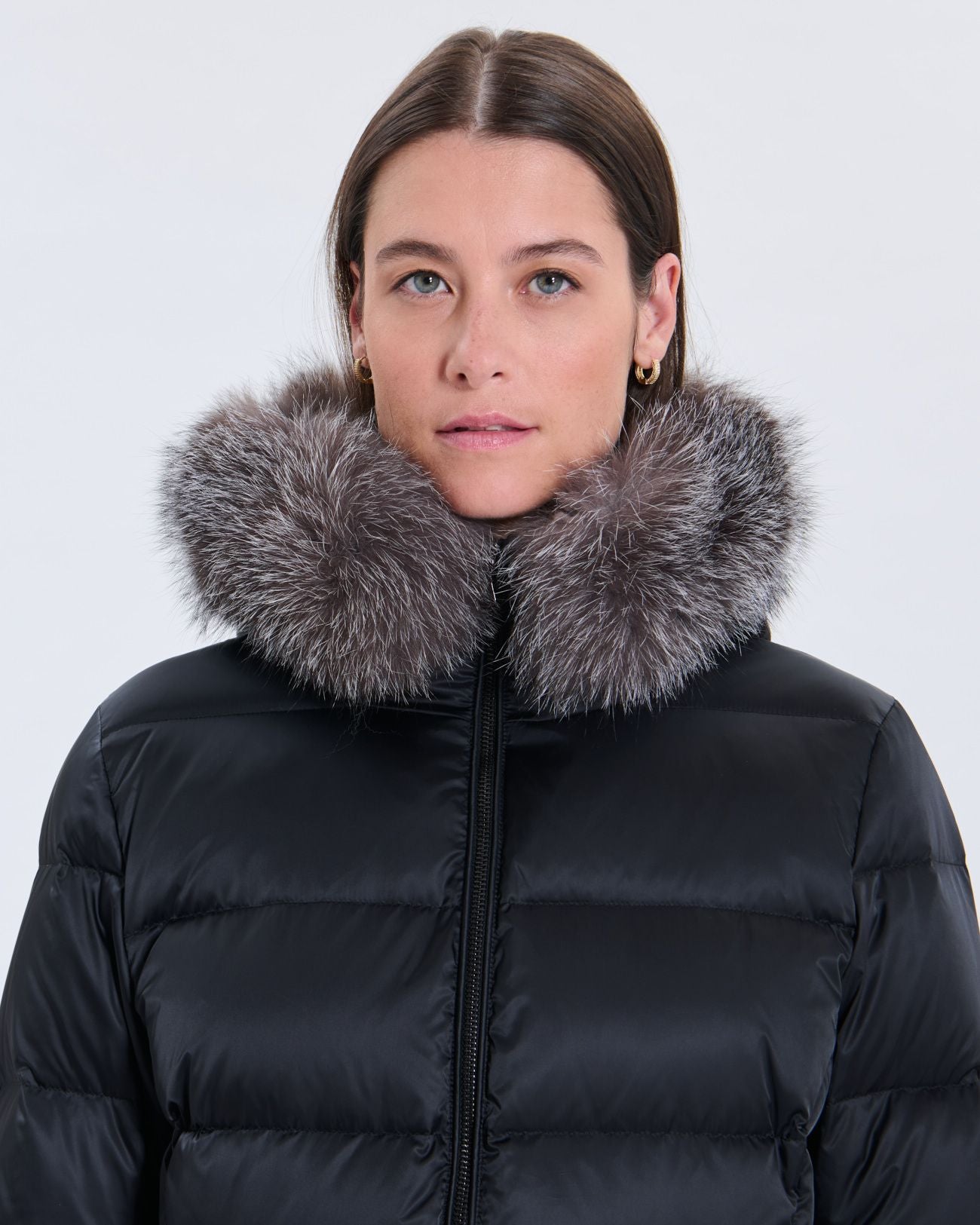 Dalyana black down jacket_2