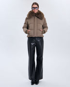 Chaqueta de plumas Demond taupe_1
