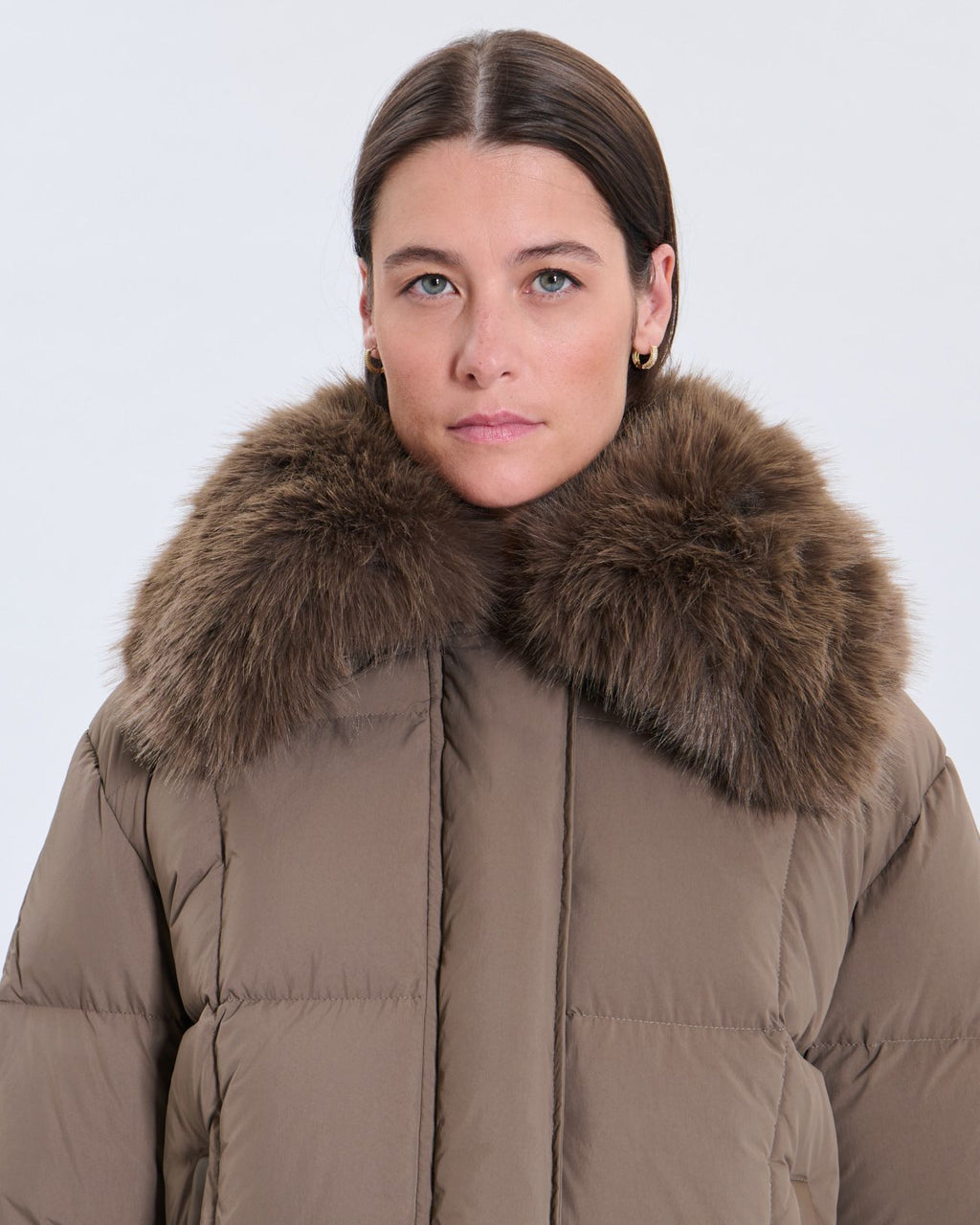 Chaqueta de plumas Demond taupe_2