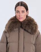 Chaqueta de plumas Demond taupe_2