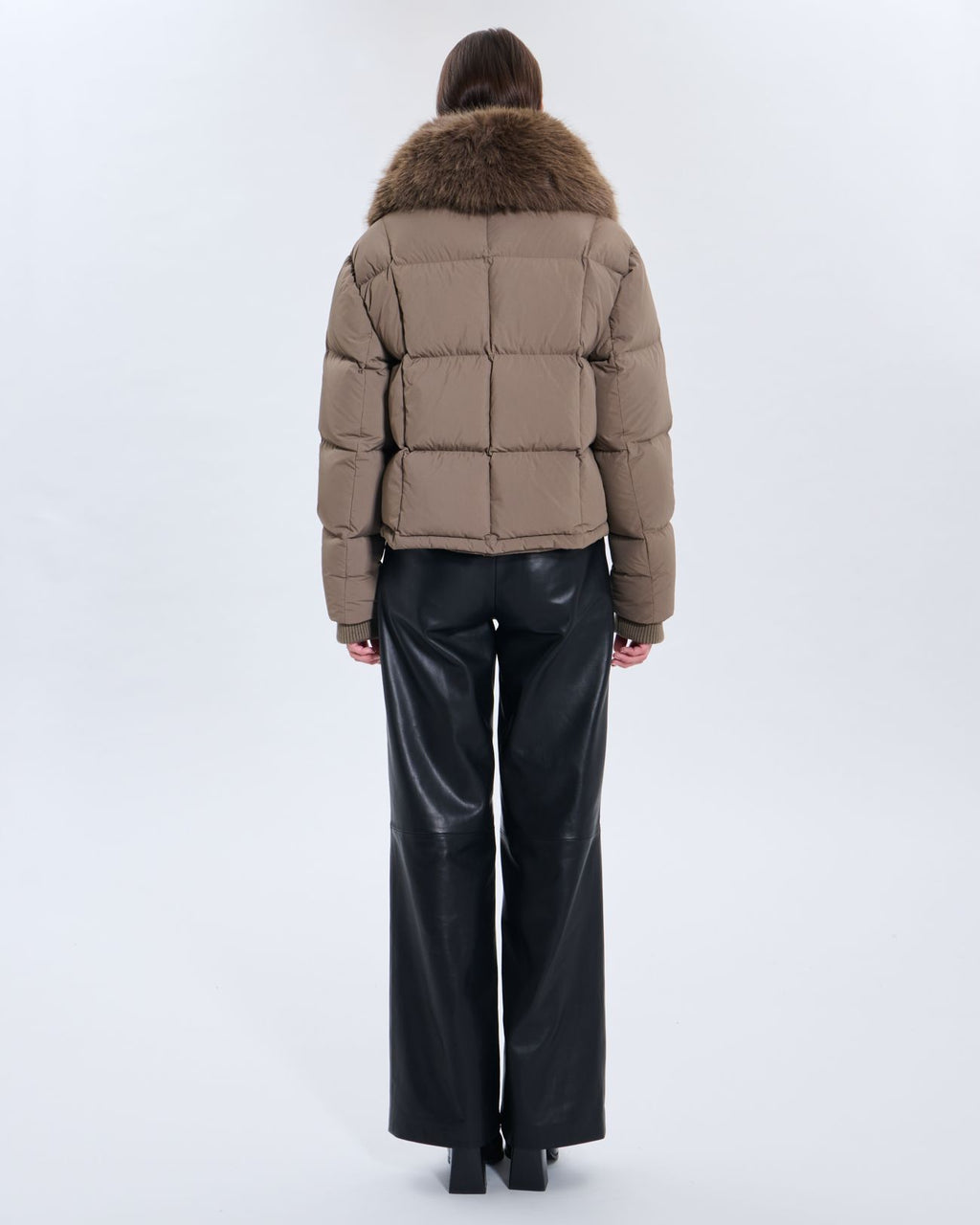 Chaqueta de plumas Demond taupe_3
