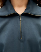 Gillian sustainable graphite dress-4