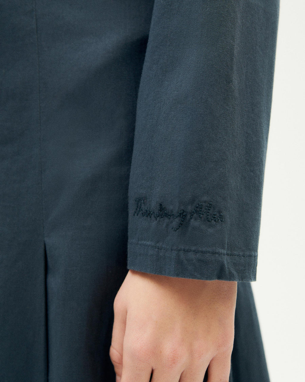 Gillian sustainable graphite dress-5