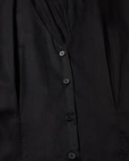 Vestido negro Laura sostenible - silueta 3