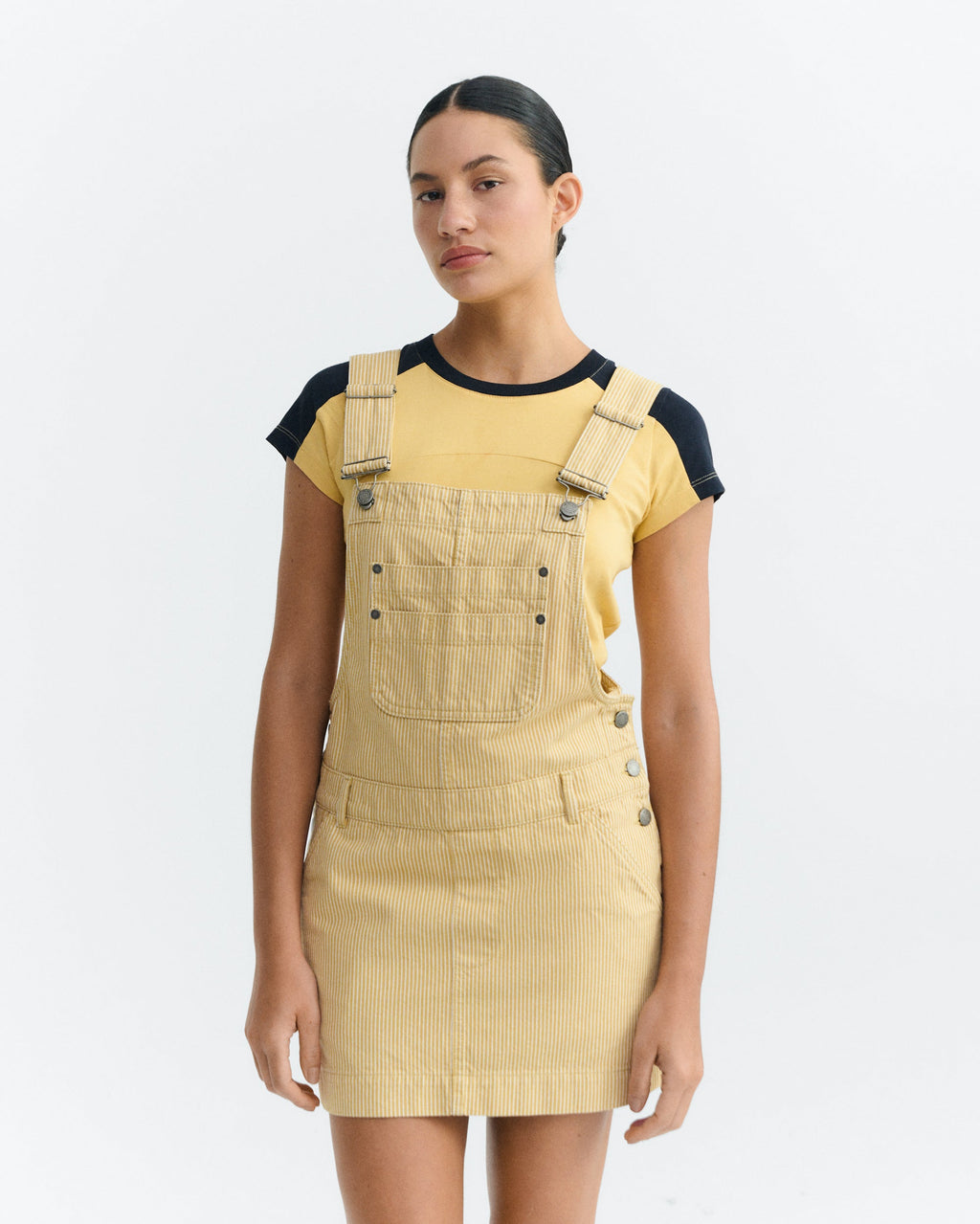 Vestido short pichi rayas Rafaela sostenible - 3