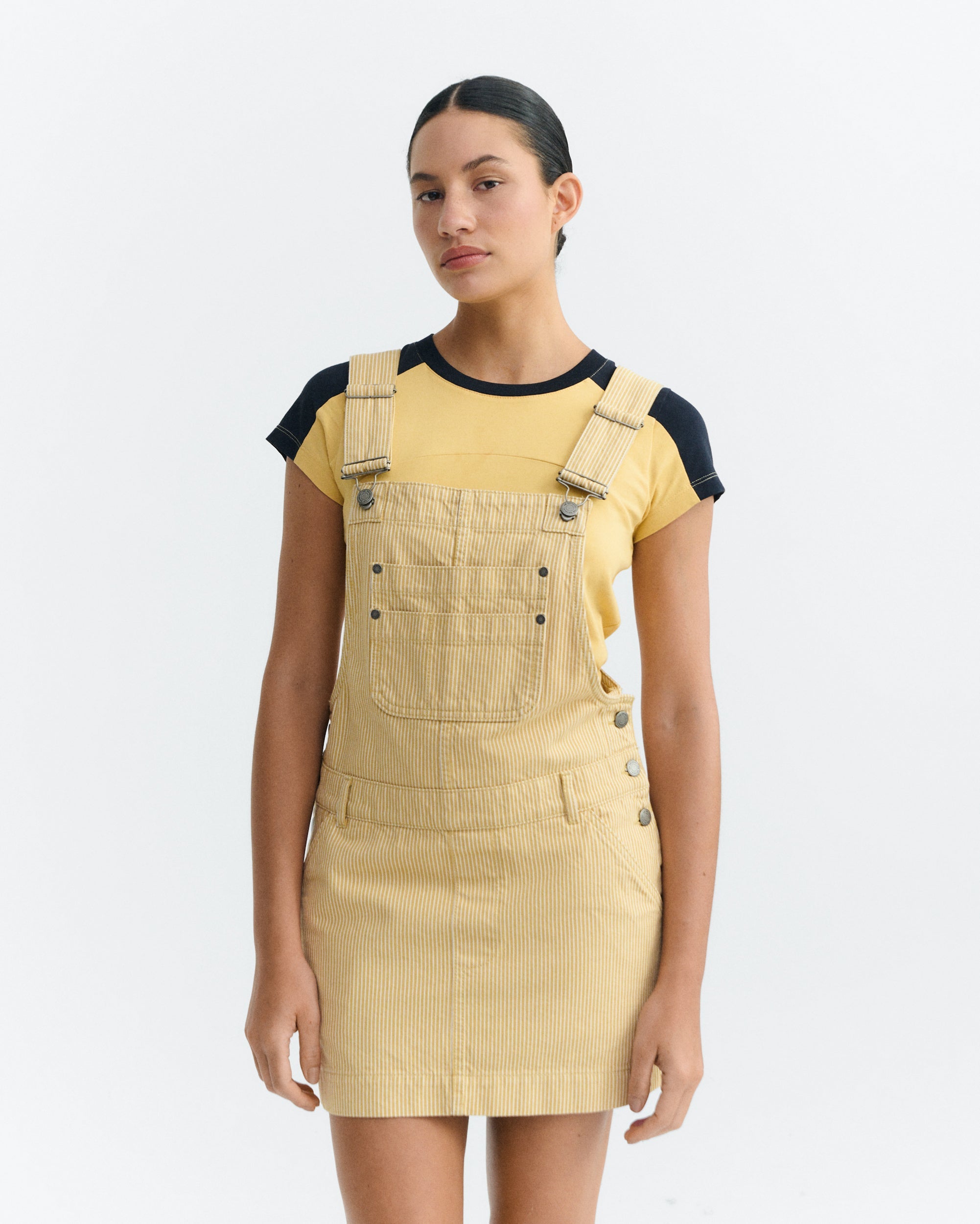 Vestido short pichi rayas Rafaela sostenible - 3