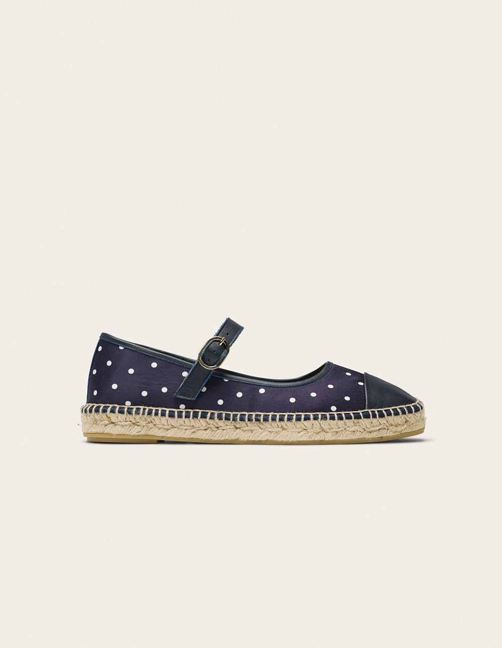 Espadrilles Bebi - Pois Marine - Femme