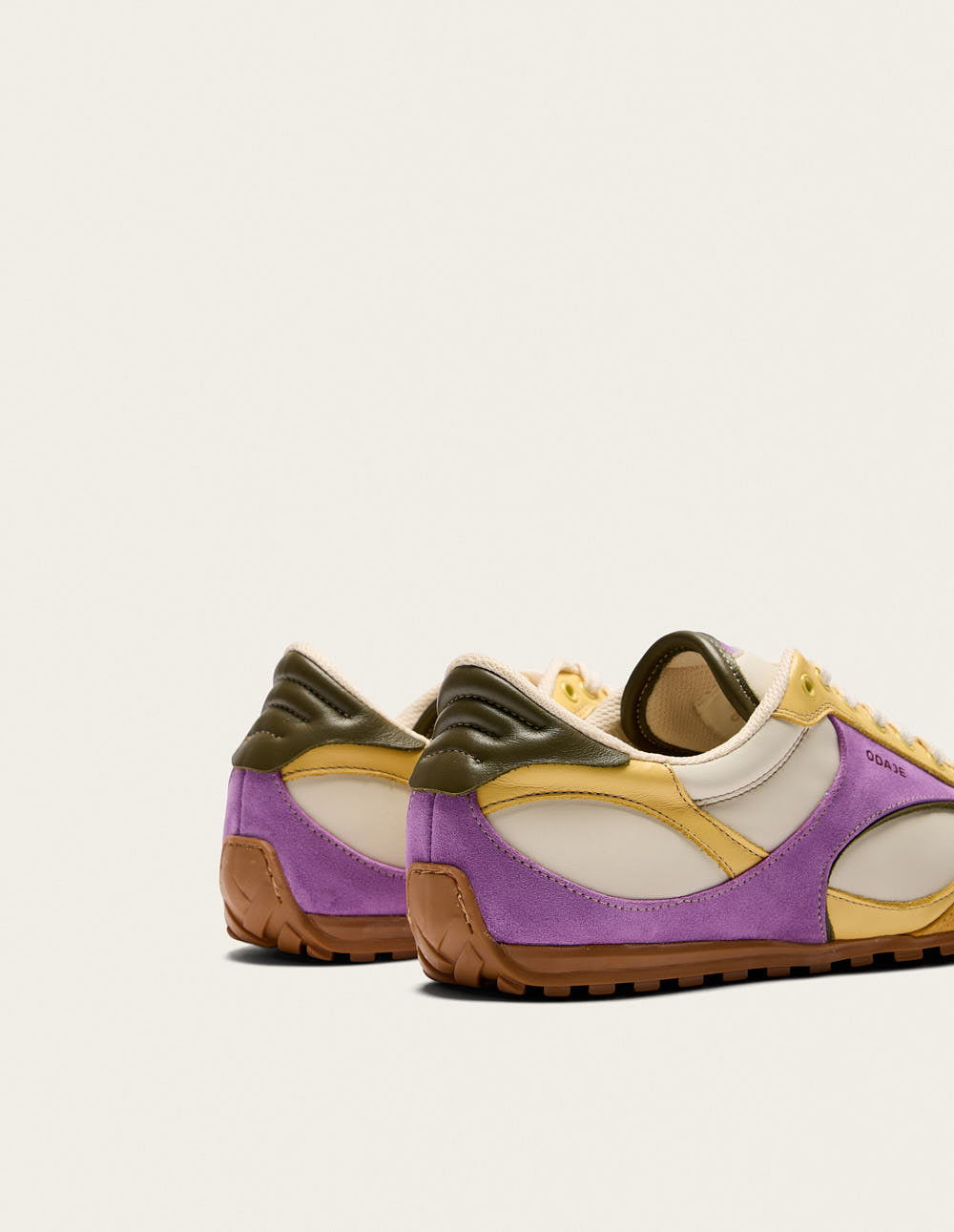 Chantua Low Top Sneakers - Lemon Ecru Lilac