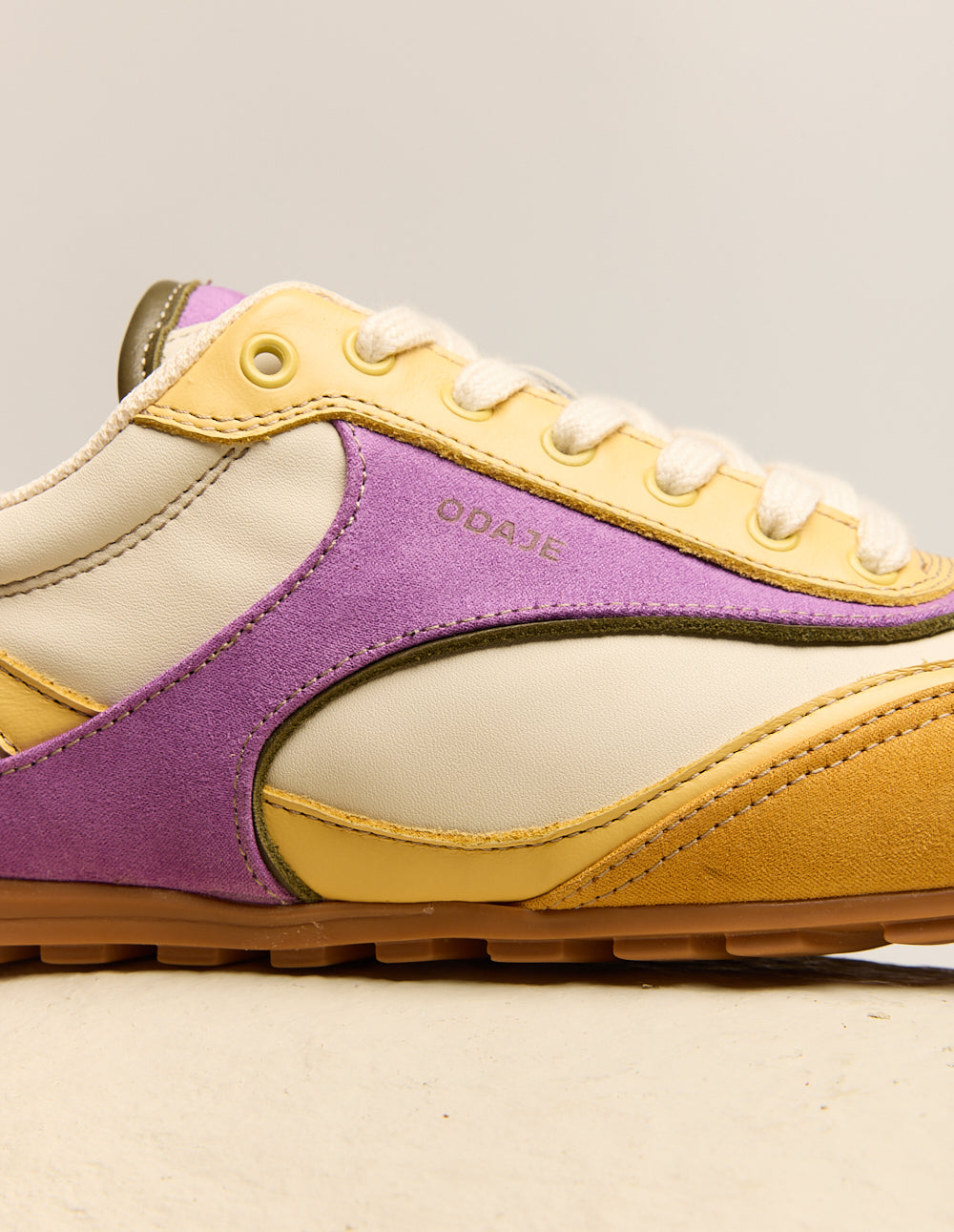 Chantua Low Top Sneakers - Lemon Ecru Lilac