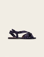 Sandales Jila - Pois Marine - Femme