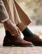 Derbies Norin - Suède Marron - Homme
