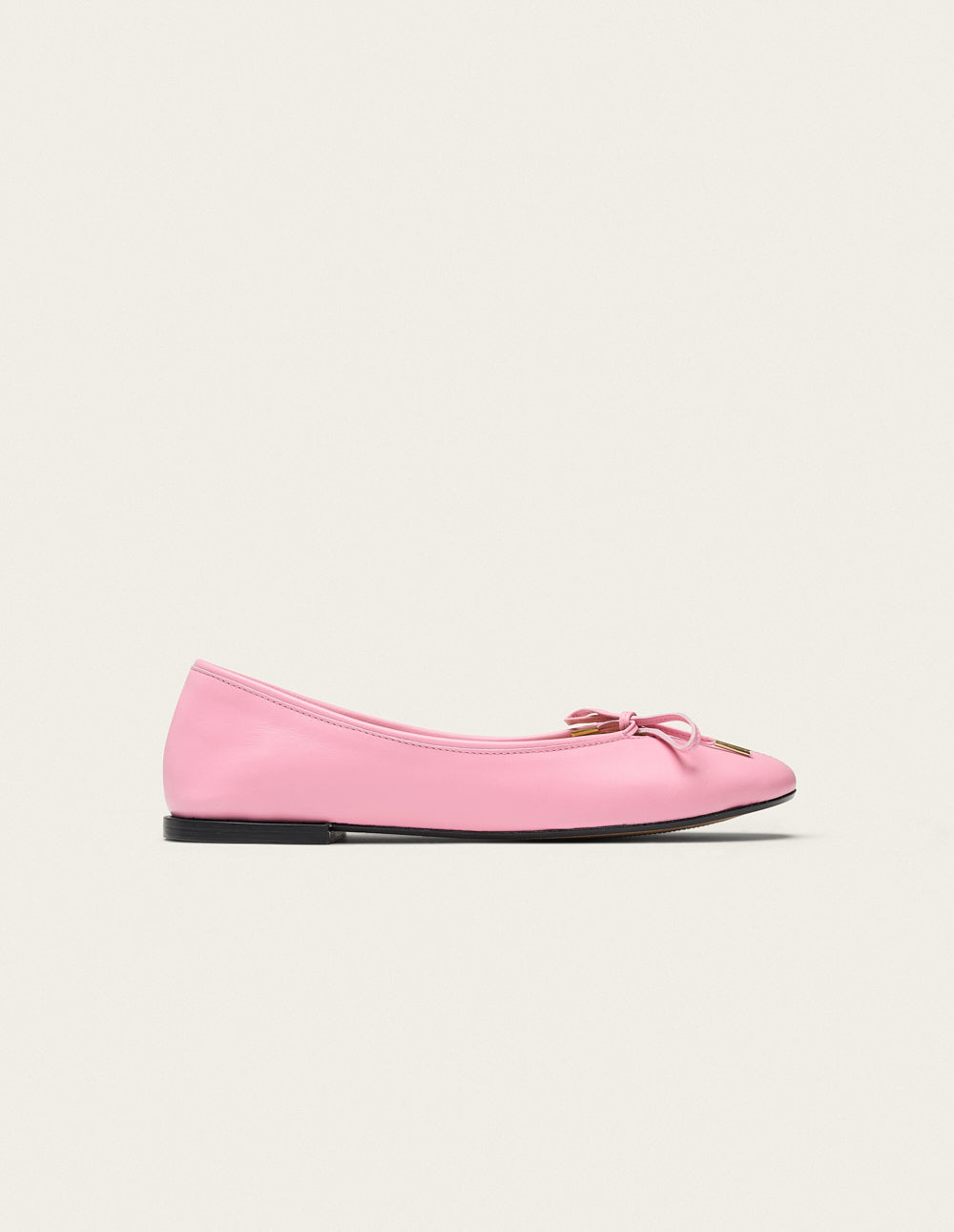 Ballerines Palea - Cuir Rose - Femme